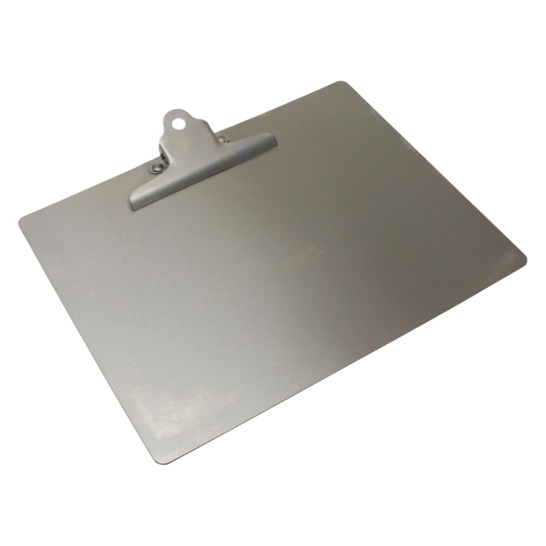 Stainless Steel Clipboard A4 KIAVO (Landscape Format)