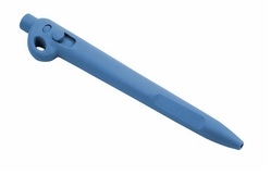 Detektierbarer Kugelschreiber – Mit Clip Und Einziehbarer Mine, Blaue Tinte, Für Industrie & Lebensmittelbereich