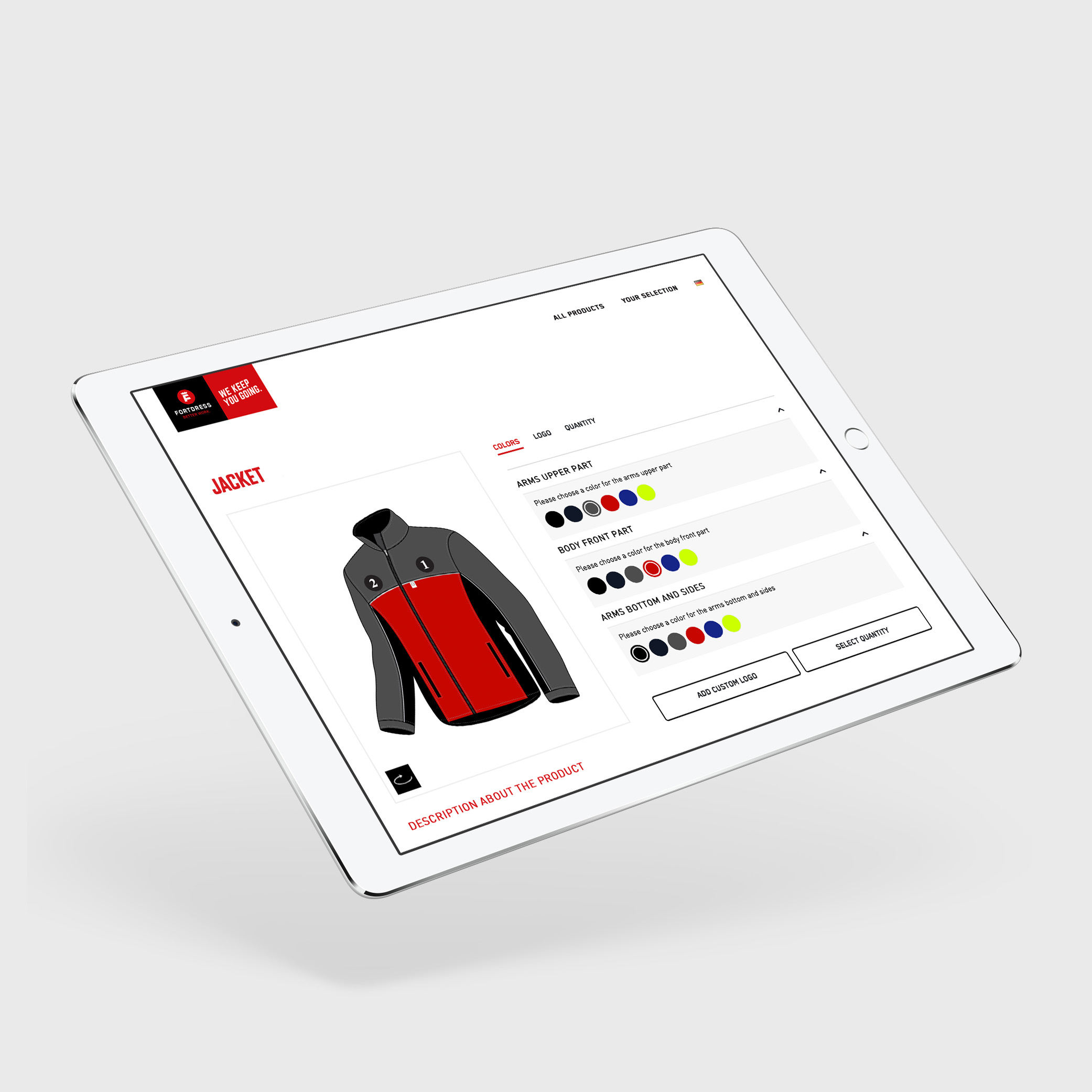  Der Fortdress-Konfigurator: Personalisierte Firmenbekleidung einfach gestalten