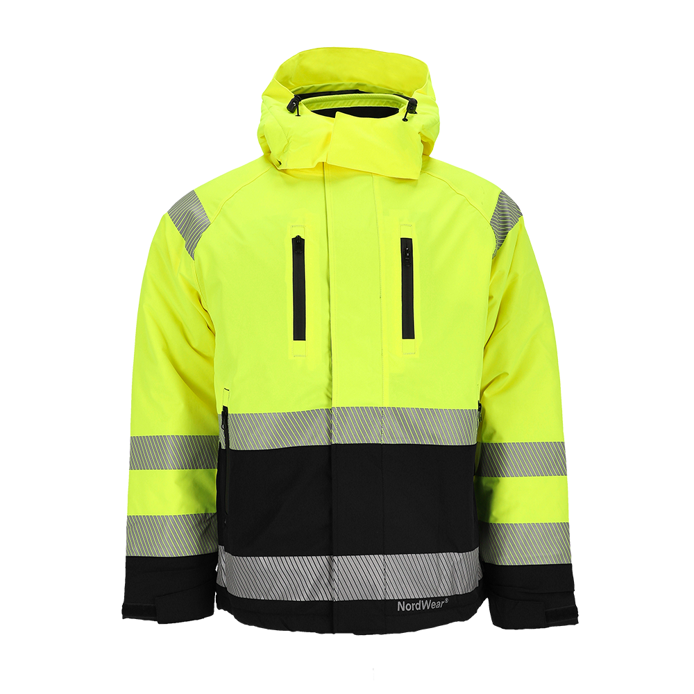 Blouson softshell hivis matelassé COMFORT - EN 20471-Cl.2