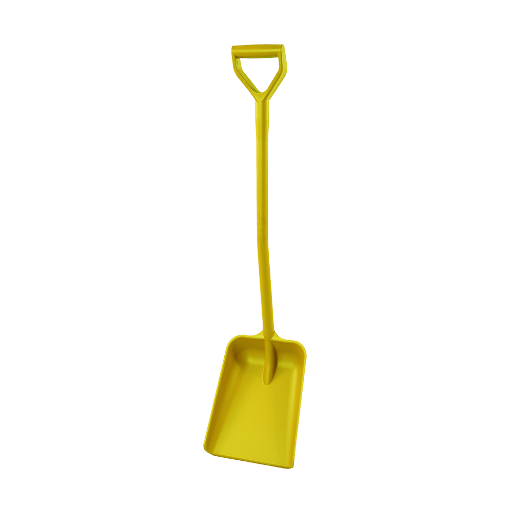 One-piece Shovel (detectable, short/narrow, 270 x 340 x 1120 mm)