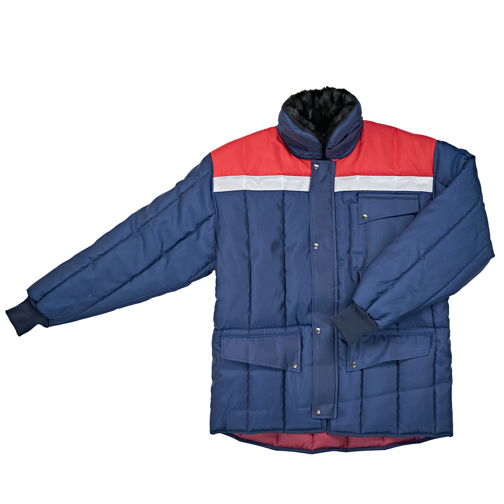 Veste chambre froide CLASSIC (avec bandes réfléchissantes)